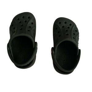 Kids Black Clogs